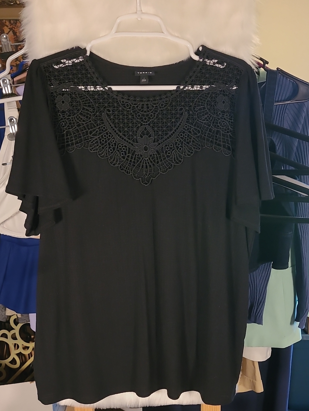 Torrid Mesh Top